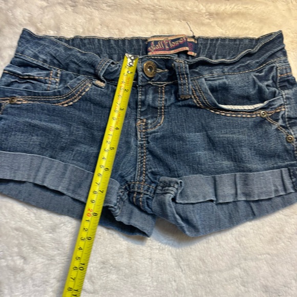 BUNDLE of Wallflower Jean Shorts 3 Size 3 Jrs Blue Denim Short Shorts Trio Set - Picture 15 of 16